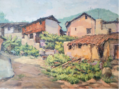 梁微梭手绘作品